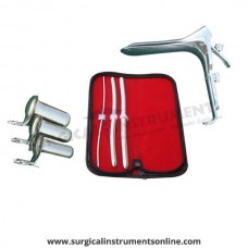 Hegar uterine dilator 3 pieces set,3-4, 9-10, 11-12, grave large, collin 3pcs